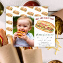 Search for hot dog birthday invitations Ketchup