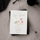 Search for painting bridal shower invitations Sip and paint party