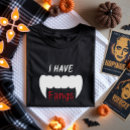 Search for vampire fangs tshirts Halloween