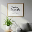 Search for you are enough posters Quote