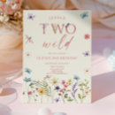 Search for in two the wild birthday invitations Girl