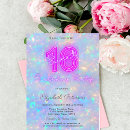 Search for iridescent invitations Girly