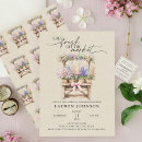 Search for romantic bridal shower invitations Flowers