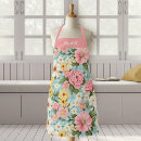 Search for beautiful floral aprons Script