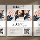 Search for nail salon flyers Modern