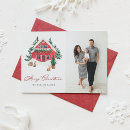 Search for cottage christmas cards Watercolor