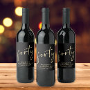 Search for 40th birthday wine labels Minimal