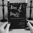 Search for modernize halloween invitations Boos and booze