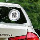 Search for website bumper stickers Qr code