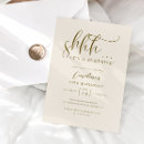 Search for retirement and birthday invitations Minimalist