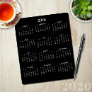 Search for contemporary calendars electronics Black and white