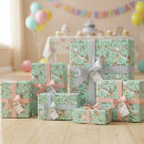 Search for mad hatter wrapping paper Rabbit