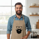 Search for bearded man aprons Moustache