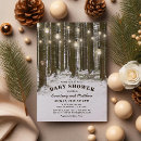 Search for rustic winter wonderland invitations Woodland