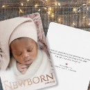 Search for miracle birth announcement cards New parents