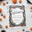 Search for black white lanterns invitations Spooktacular