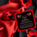Search for ladybug square birthday invitations Cute