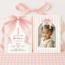 Search for ribbon birthday invitations Preppy