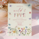 Search for purple flower birthday invitations For kids