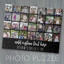 Search for black and white puzzles Photo collage