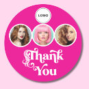 Search for pink hair stickers Typography