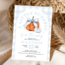 Search for little pumpkin shower invitations Elegant