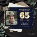 Search for blue and gold invitations Glitter
