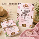 Search for western 1st birthday invitations Cactus