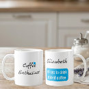 Search for love caffeine mugs White