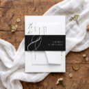 Search for wedding invitation belly bands Simple