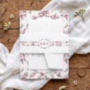 Search for ribbon wedding invitation belly bands Elegant
