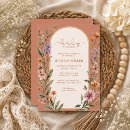 Search for terracotta baby shower invitations Baby in bloom
