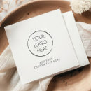 Search for branded napkins Corporate event