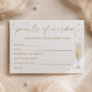 Search for pearls of wisdom Pearls and prosecco