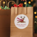 Search for vintage reindeer stickers Retro christmas