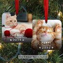 Search for cat photo christmas tree decorations Family pet