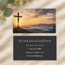Search for ministry business cards Pastor
