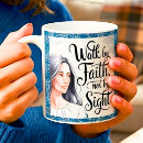 Search for women of faith mugs For her