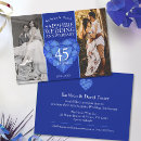 Search for sapphire wedding anniversary invitations Blue