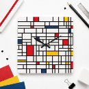 Search for de stijl clocks Modern