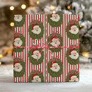 Search for red toile wrapping paper Retro