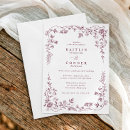 Search for wine red wedding invitations Floral
