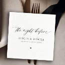 Search for dinner wedding napkins Script