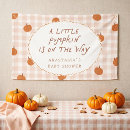 Search for little pumpkin banners Pumpkin baby shower