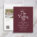 Search for budget friendly wedding invitations Qr code