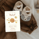 Search for solar system baby shower invitations Over the moon