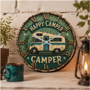 Search for camping trailer clocks Vintage