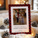 Search for lumberjack christmas cards Rustic