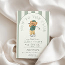 Search for baby golf invitations Preppy