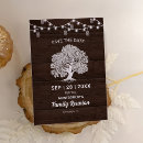 Search for rustic save the date postcards String lights